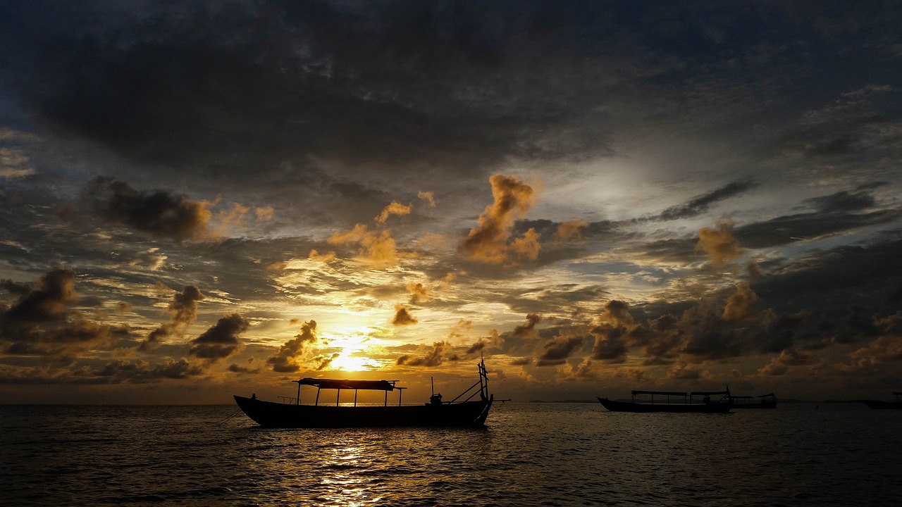 Tramonto Cambogia